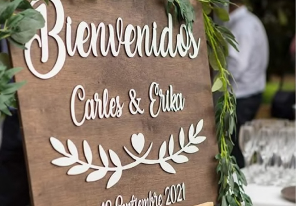 Detalles de boda personalizados