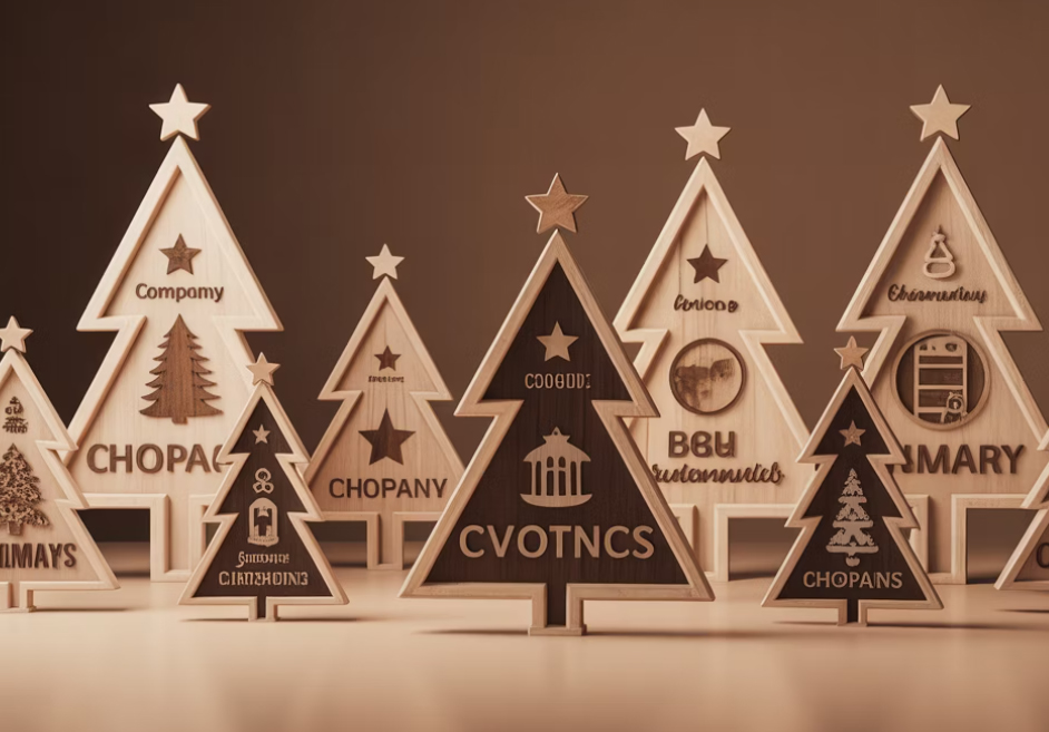 Decoración artesanal de Navidad para oficinas y espacios corporativos