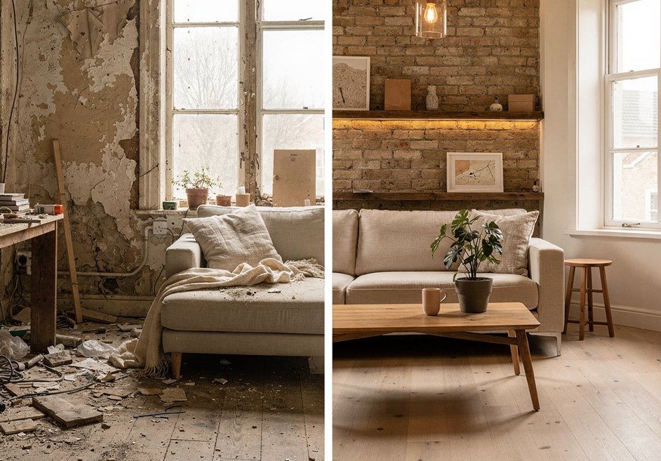 Artesanía y sostenibilidad: el valor añadido en el aprovechamiento de los materiales y la restauración en las reformas